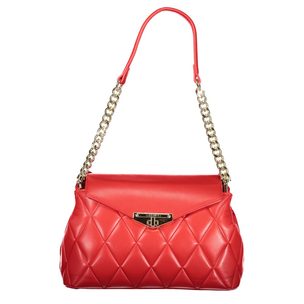 Mario Valentino Red Polyurethane Women Handbag | Regal Royce