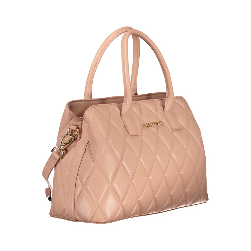 Mario Valentino Rosa Polyurethane Women Handbag | Regal Royce