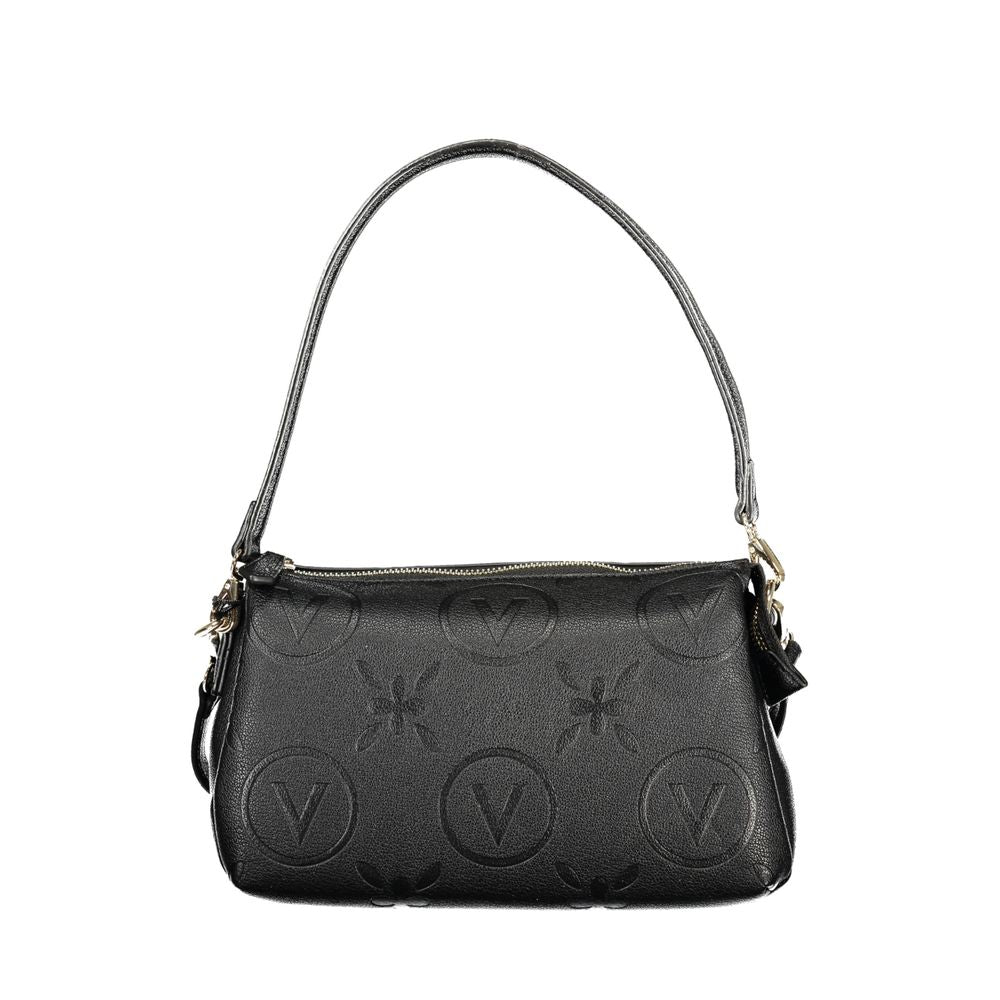 Mario Valentino Nero Poliuretano Women Shoulder Bag | Regal Royce