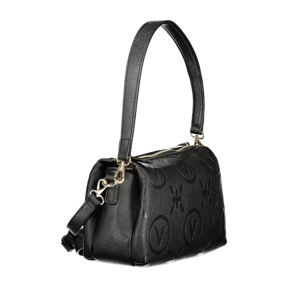 Mario Valentino Nero Poliuretano Women Shoulder Bag | Regal Royce