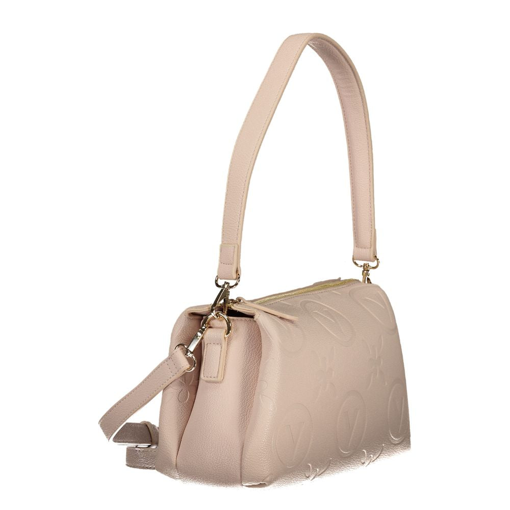 Mario Valentino Rosa Polyurethane Women Shoulder Bag | Regal Royce