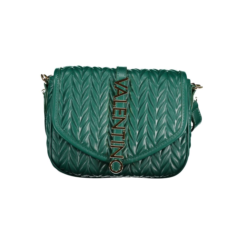 Mario Valentino Verde Polyurethane Women Handbag | Regal Royce