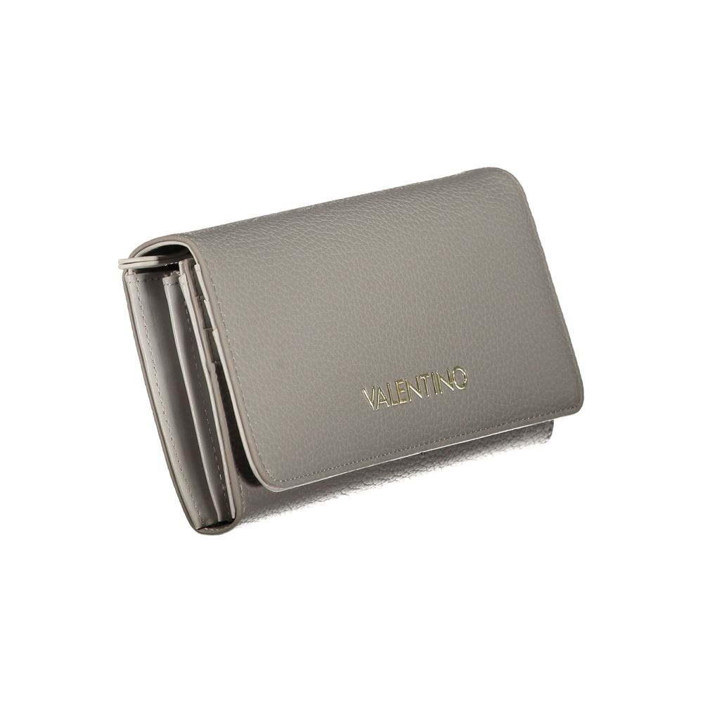 Mario Valentino Grigio Polyurethane Women Wallet | Regal Royce