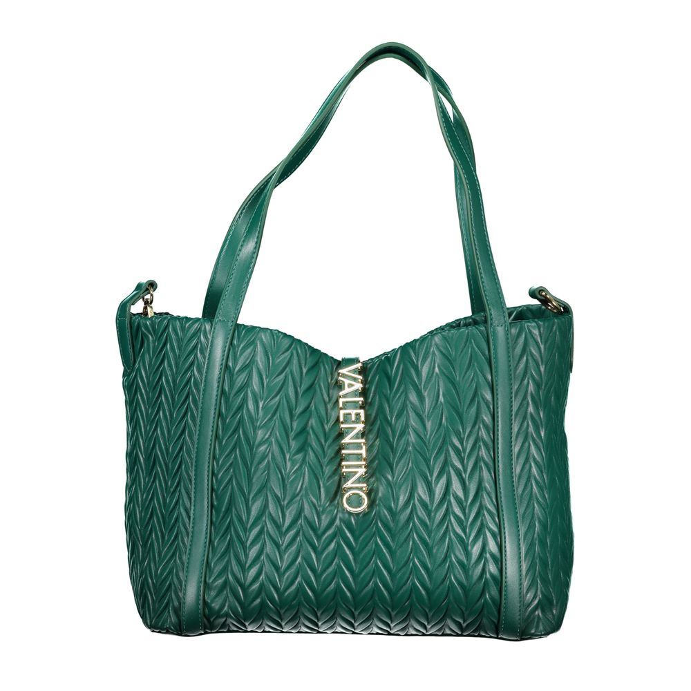 Mario Valentino Verde Polyurethane Women Shoulder Bag | Regal Royce