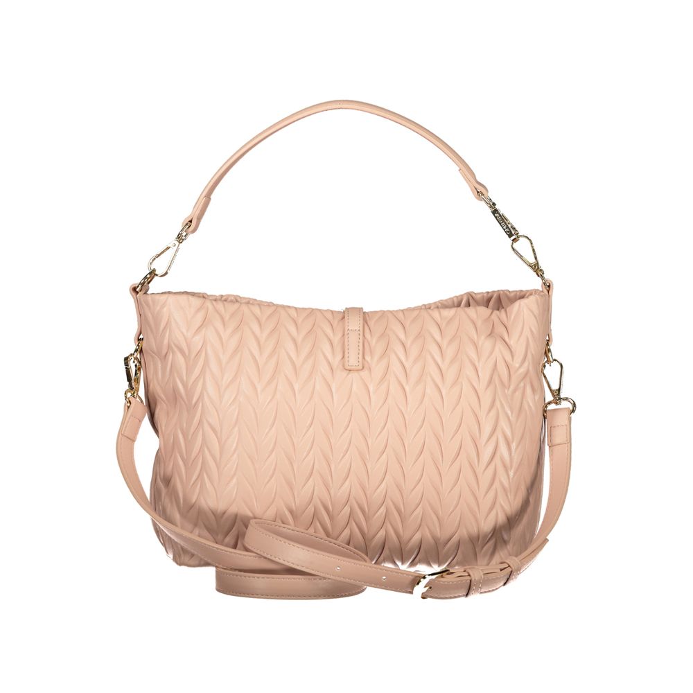Mario Valentino Rosa Polyurethane Women's Shoulder Bag | Regal Royce