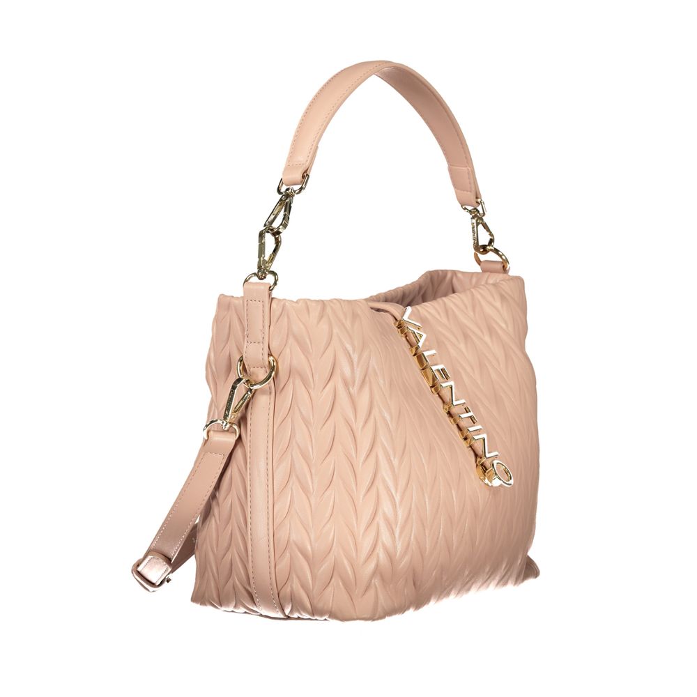 Mario Valentino Rosa Polyurethane Women's Shoulder Bag | Regal Royce