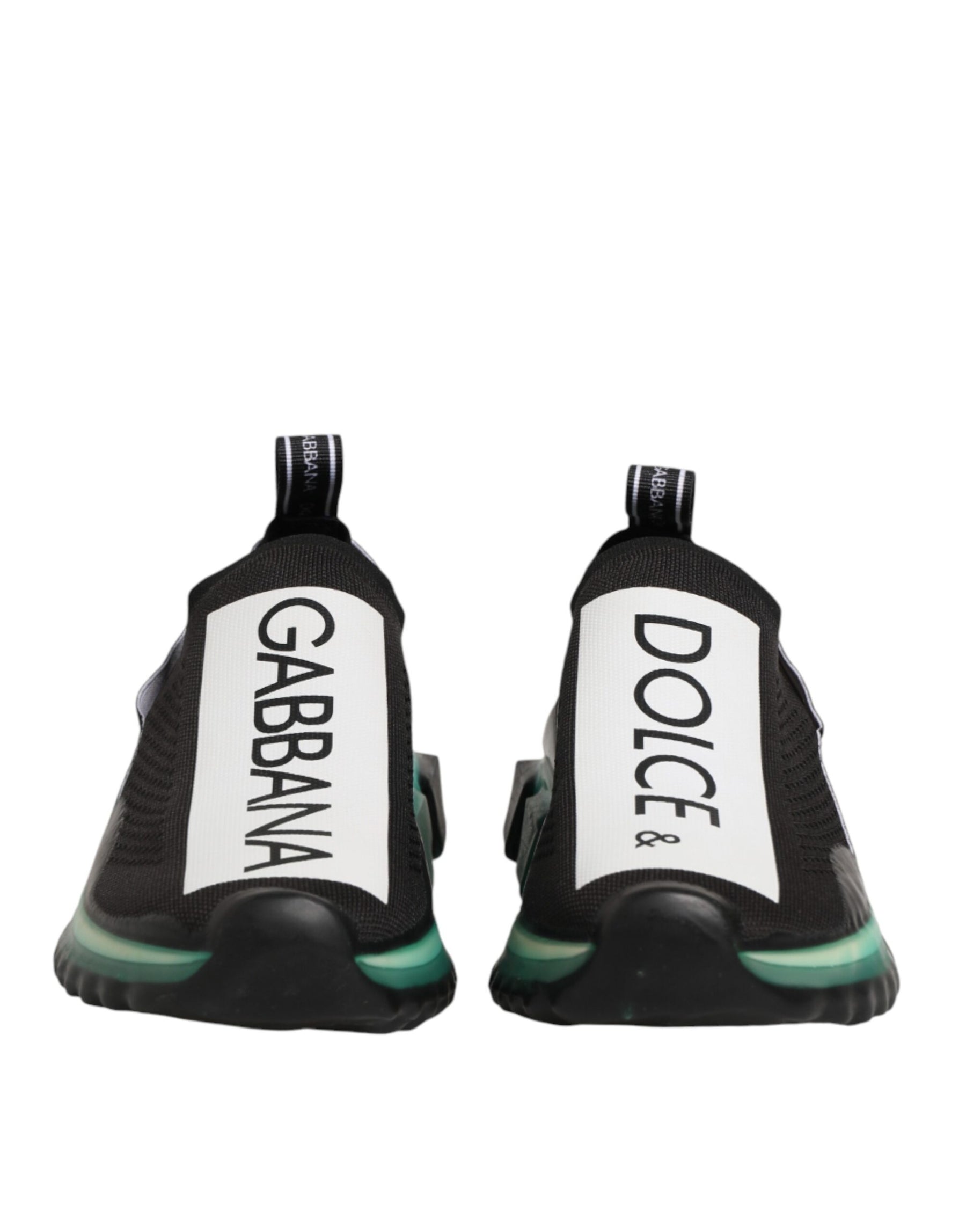 Dolce & Gabbana Black Slip On Sorrento Men Sneakers Shoes | Regal Royce