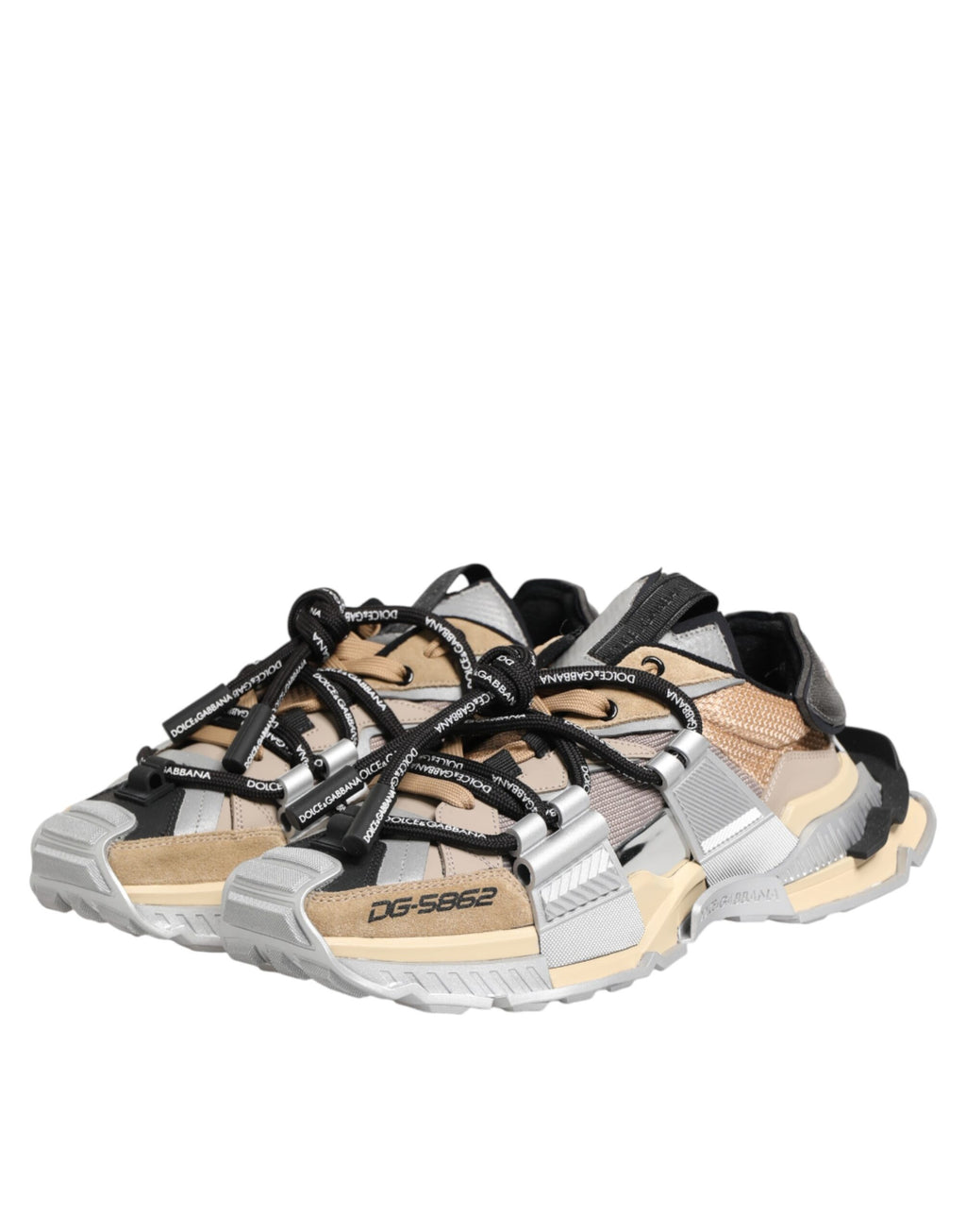 Dolce & Gabbana Multicolor SPACE Low Top Men Sneakers Shoes