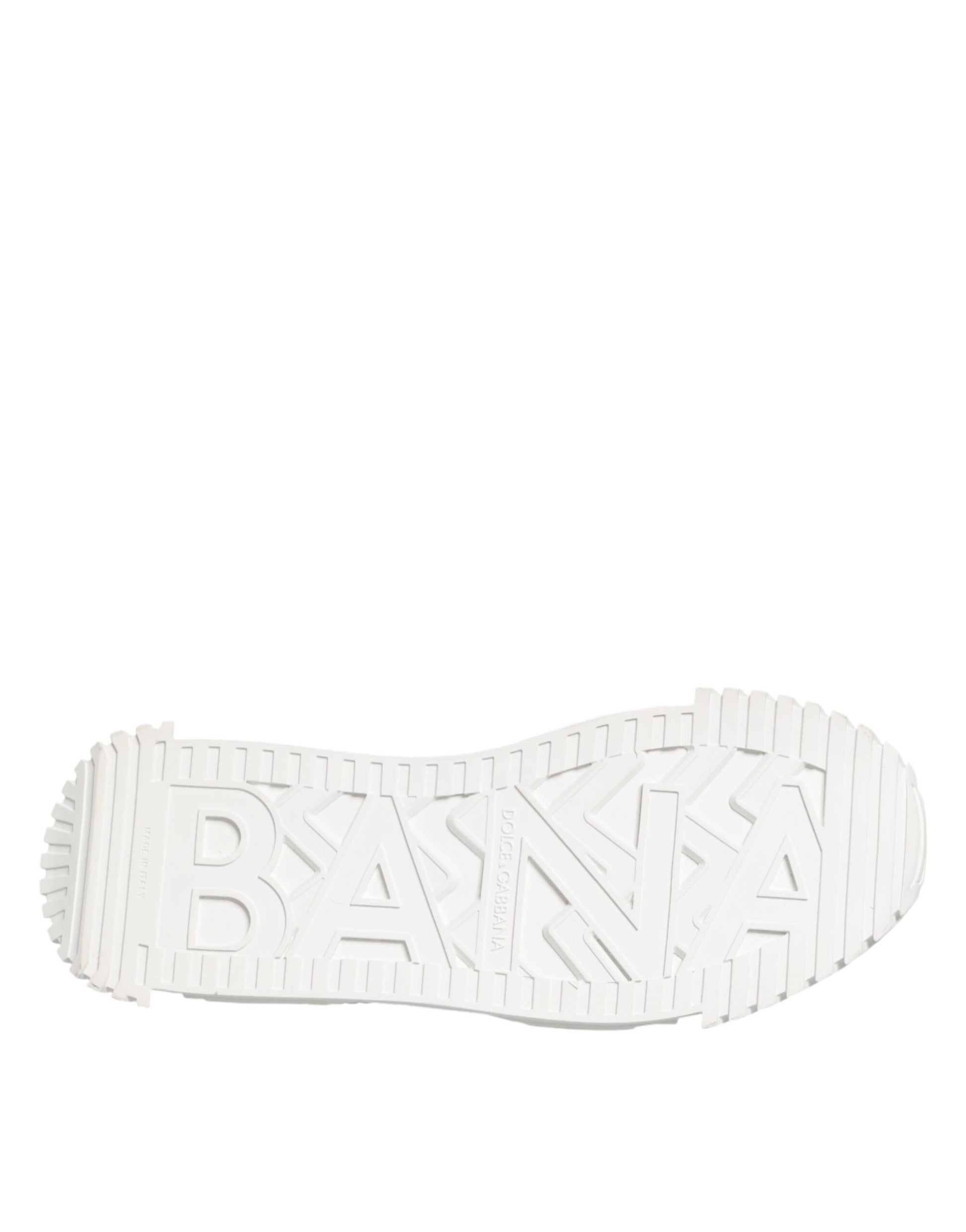 Dolce & Gabbana Multicolor Cotton Low Top NS1 Sneakers Shoes