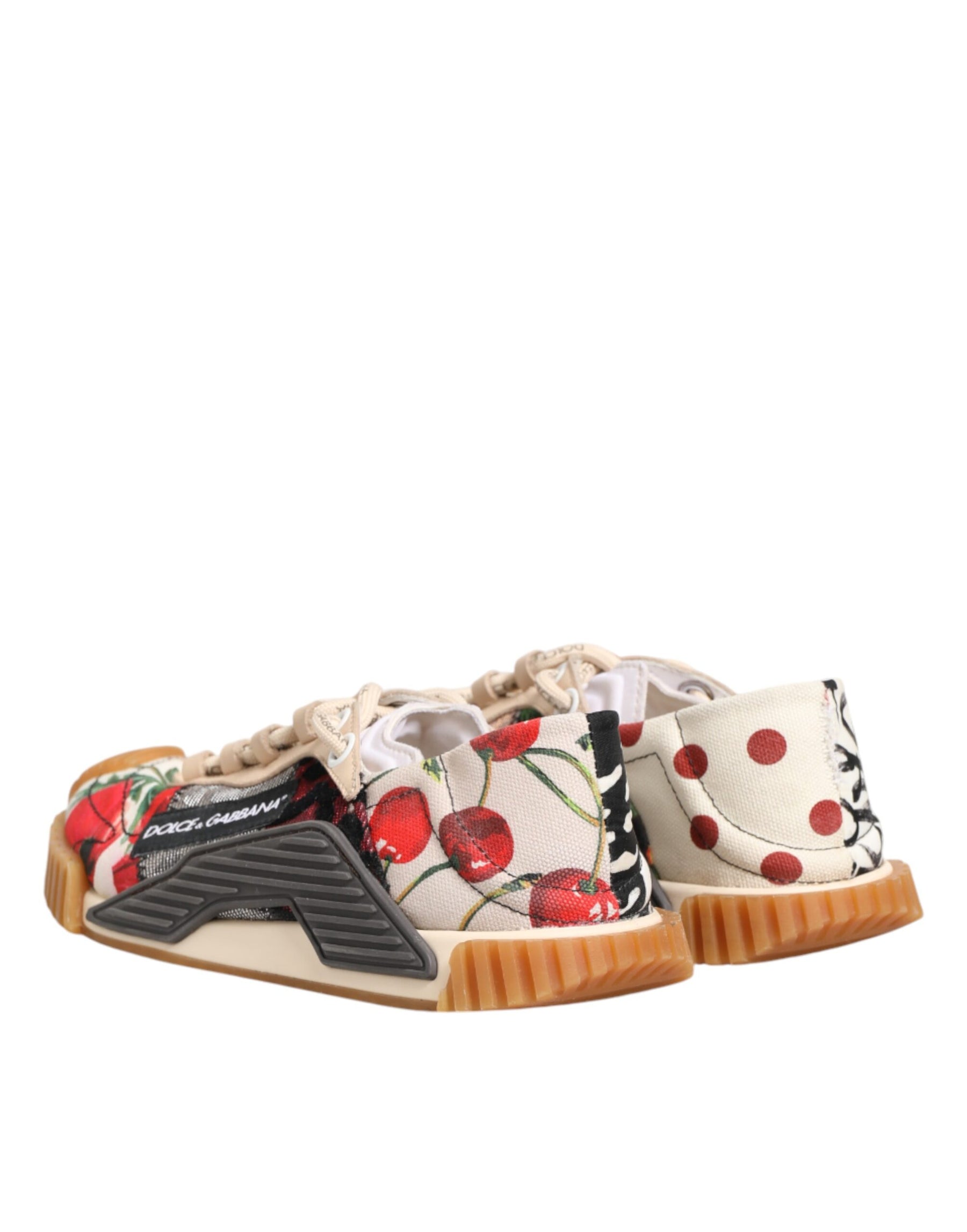 Dolce & Gabbana Multicolor Cherry NS1 Sneakers Shoes | Regal Royce