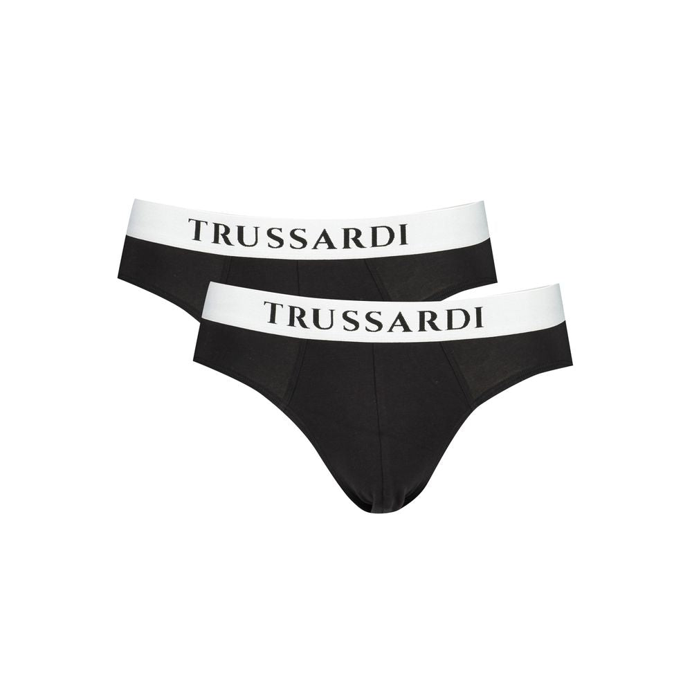 Trussardi "Black Cotton Men Underwear" | Regal Royce
