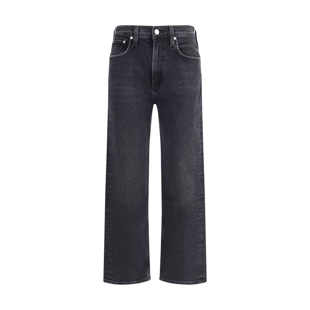 Citizens of Humanity Blue Cotton Straight-Leg Jeans | Regal Royce
