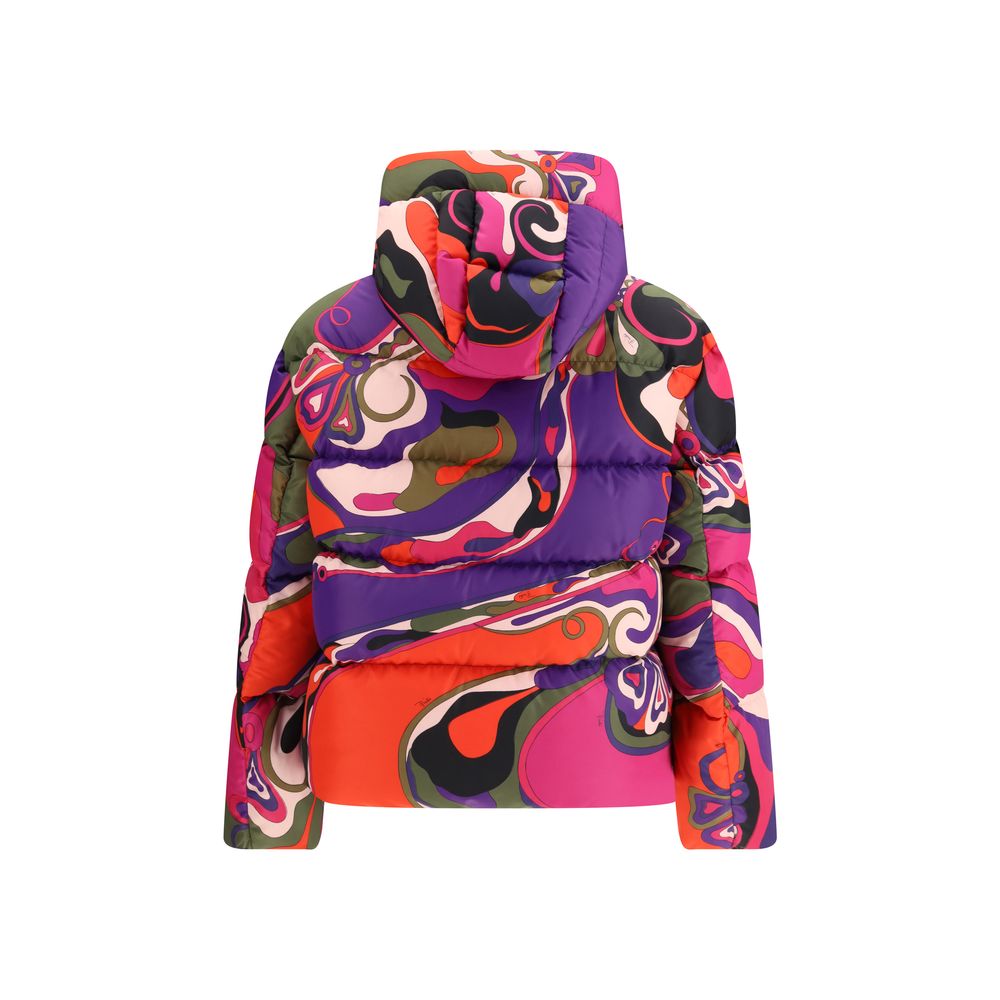 Emilio Pucci Multicolor Polyamide Shell Jacket