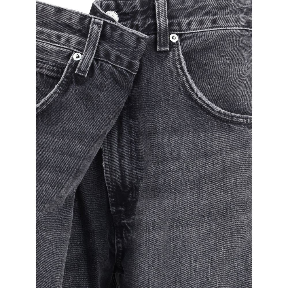 Agolde Gray Cotton Jeans Denim | Regal Royce