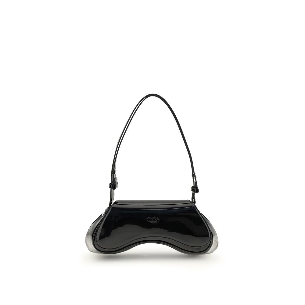 Diesel Black Polyethylene Shoulder Bag