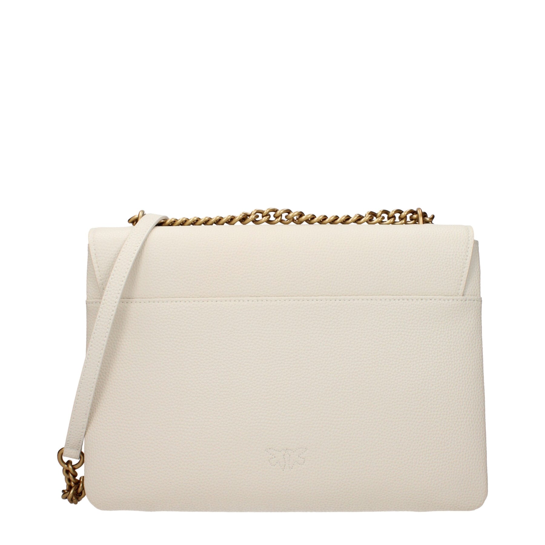 PINKO Beige Leather Crossbody Bag | Regal Royce