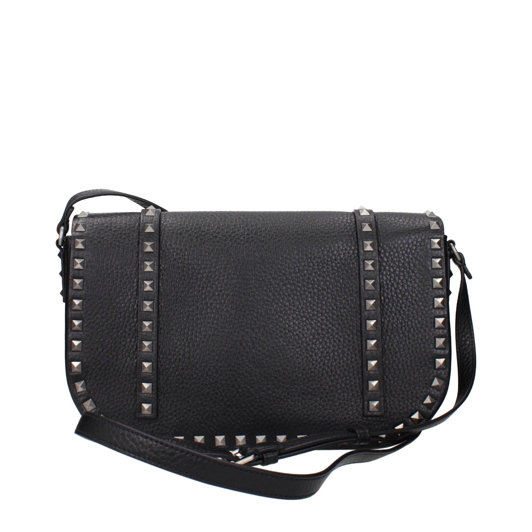 Valentino Garavani Black Leather Crossbody Bag | Regal Royce