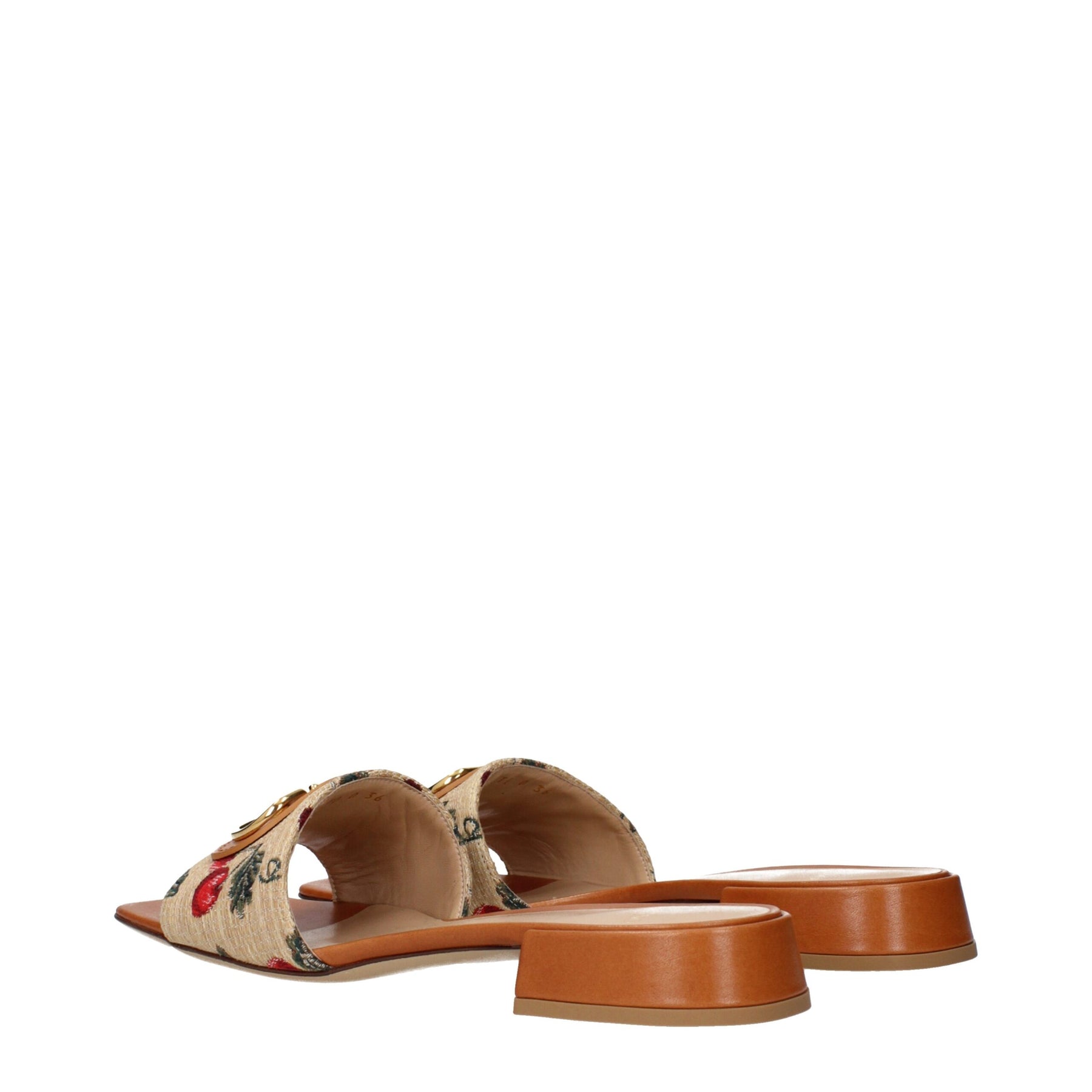 Valentino Garavani Beige Raffia Slippers | Regal Royce