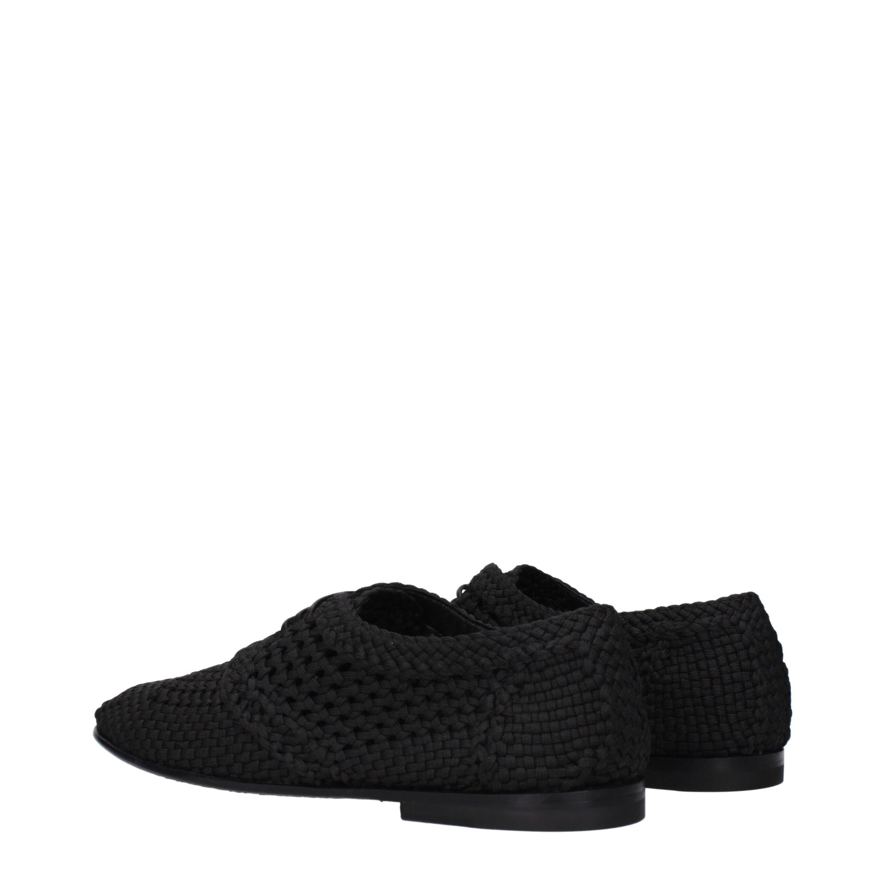 Dolce & Gabbana Black Fabric Shoes | Regal Royce