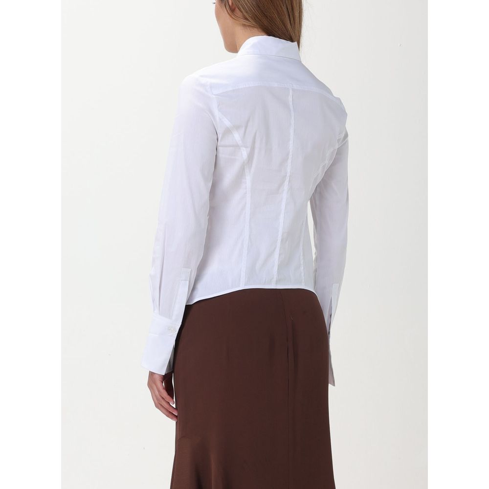 PINKO White Cotton Dress Shirt | Regal Royce