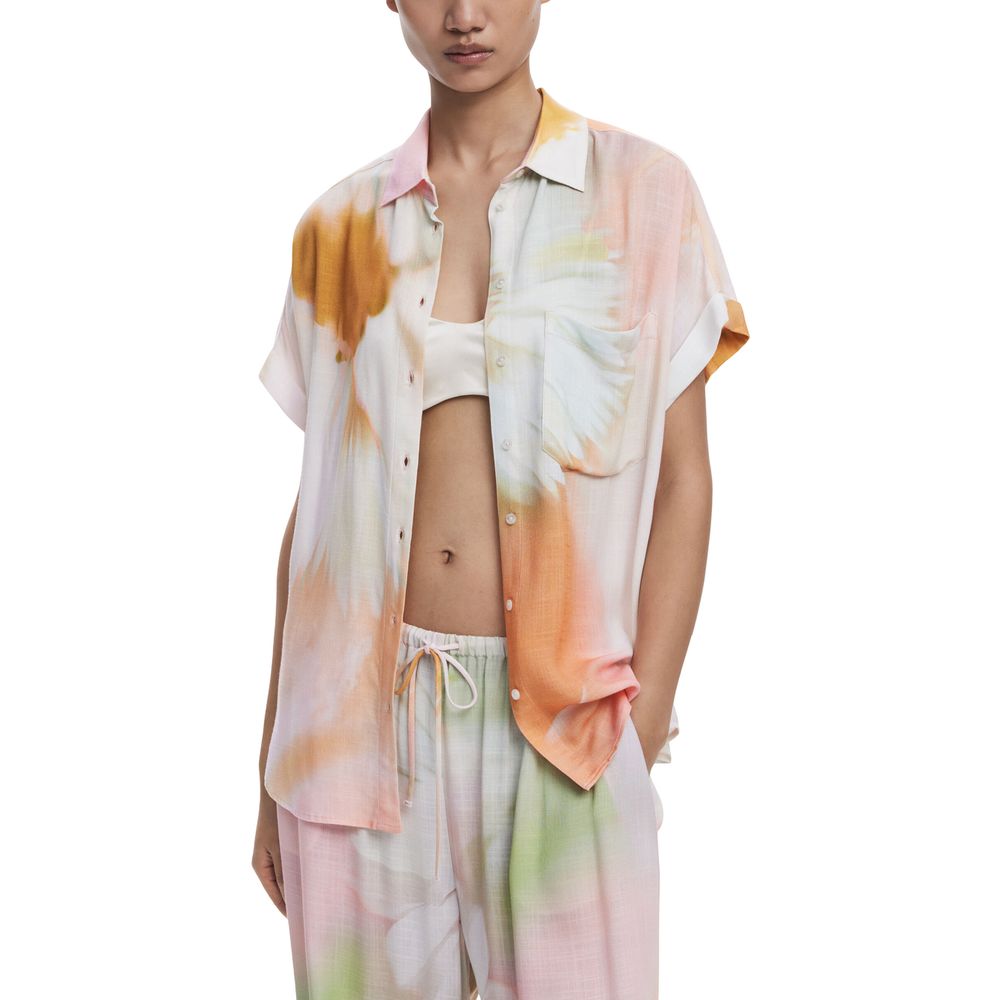 Desigual Multicolor Viscose Blouse