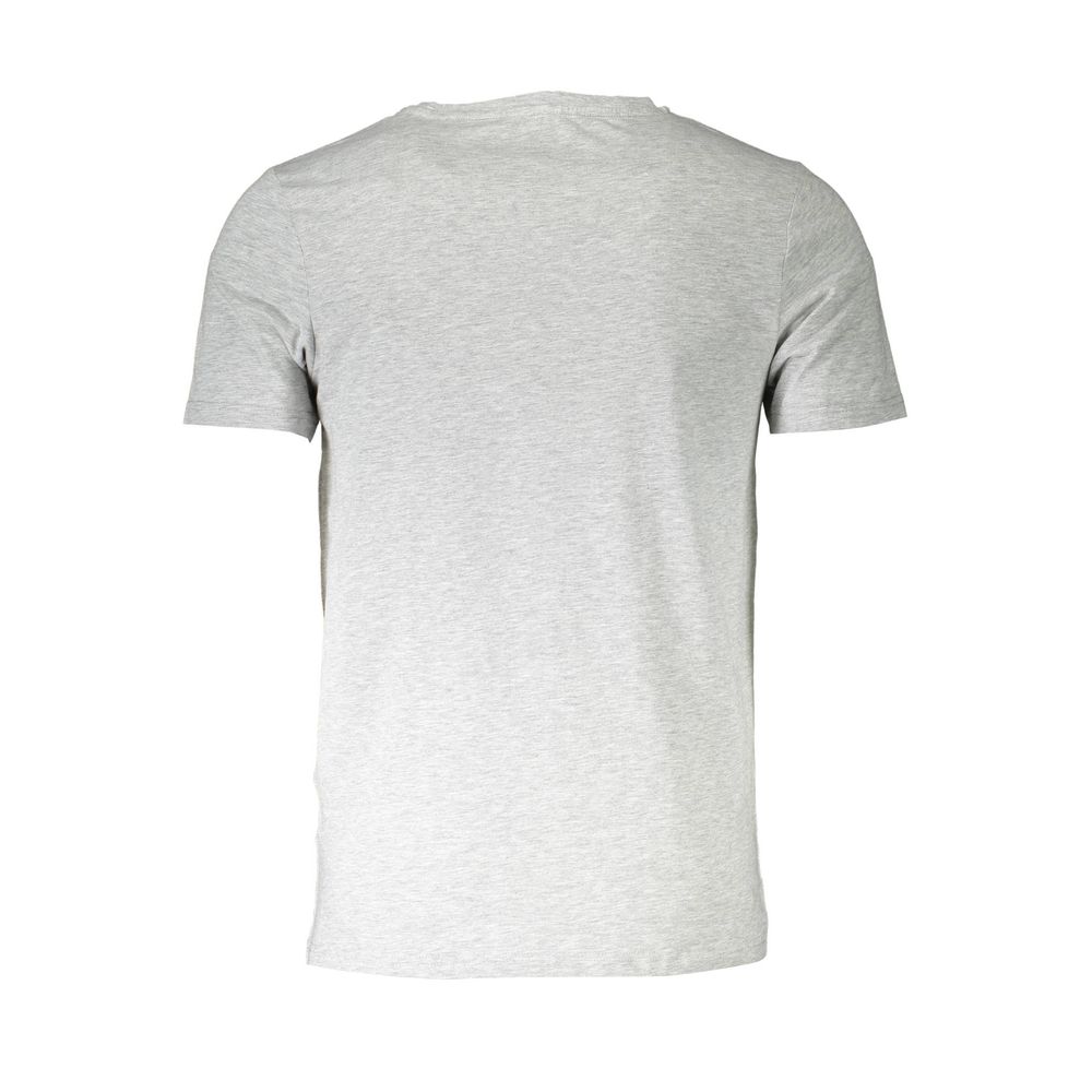 Aeronautica Militare Grigio Cotton Men T-Shirt | Regal Royce