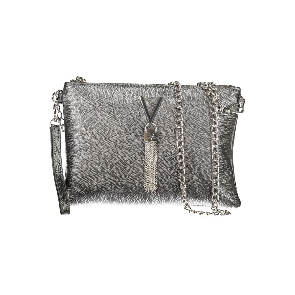 Mario Valentino Grigio Poliuretano Women Handbag | Regal Royce