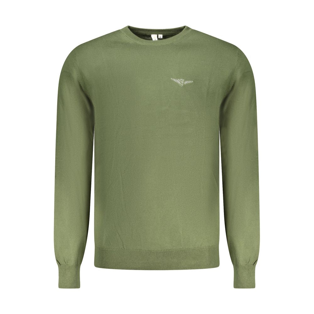 Accademia Militare Verde Cotton Men's Sweater | Regal Royce
