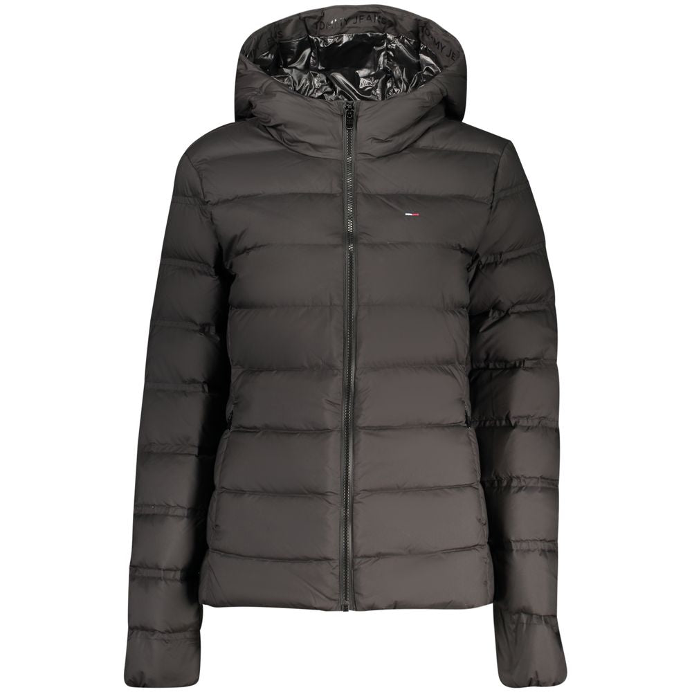 Tommy Hilfiger Black Polyester Women's Jacket | Regal Royce