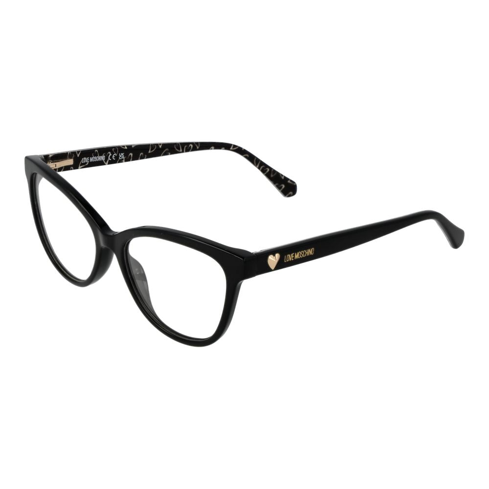 Love Moschino Black Acetate Glasses (Frames) | Regal Royce