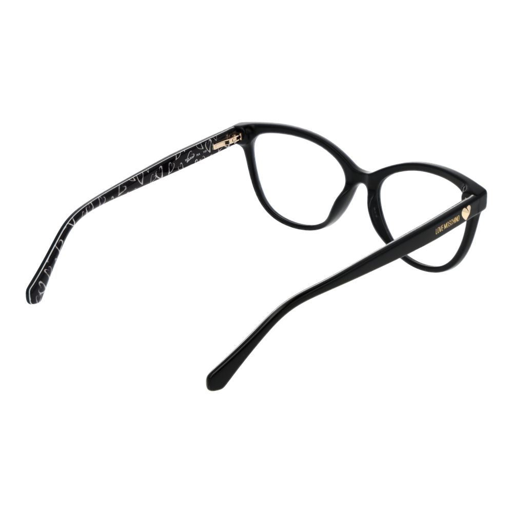 Love Moschino Black Acetate Glasses (Frames) | Regal Royce