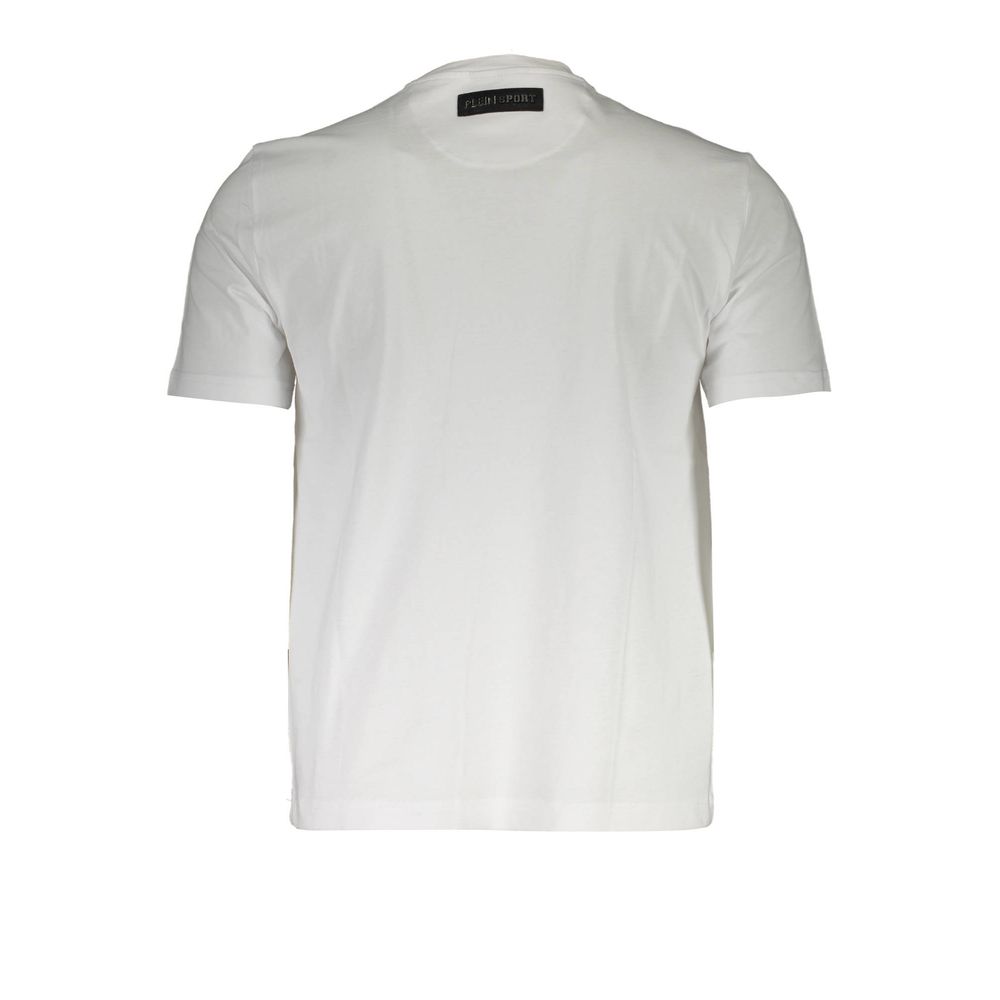 Plein Sport White Cotton T-Shirt