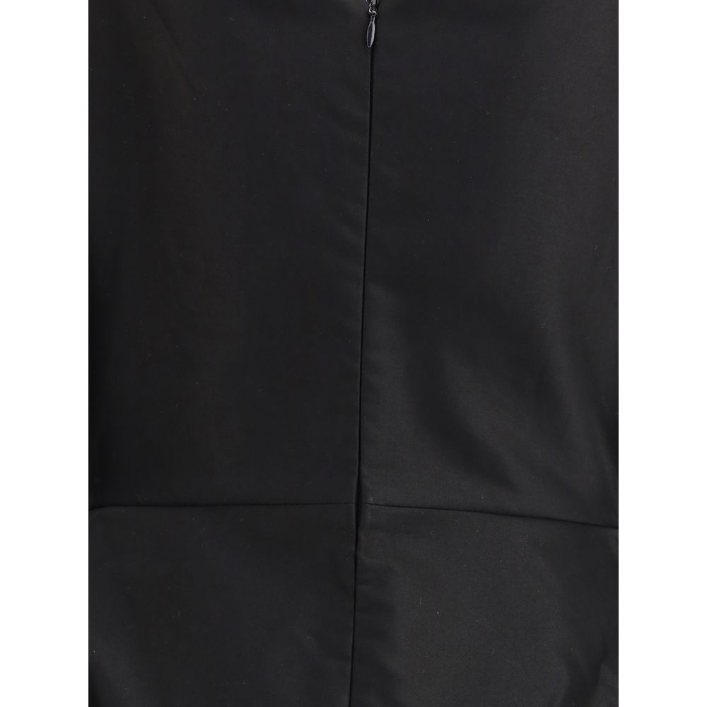 Magda Butrym Black Cotton Casual Dress | Regal Royce