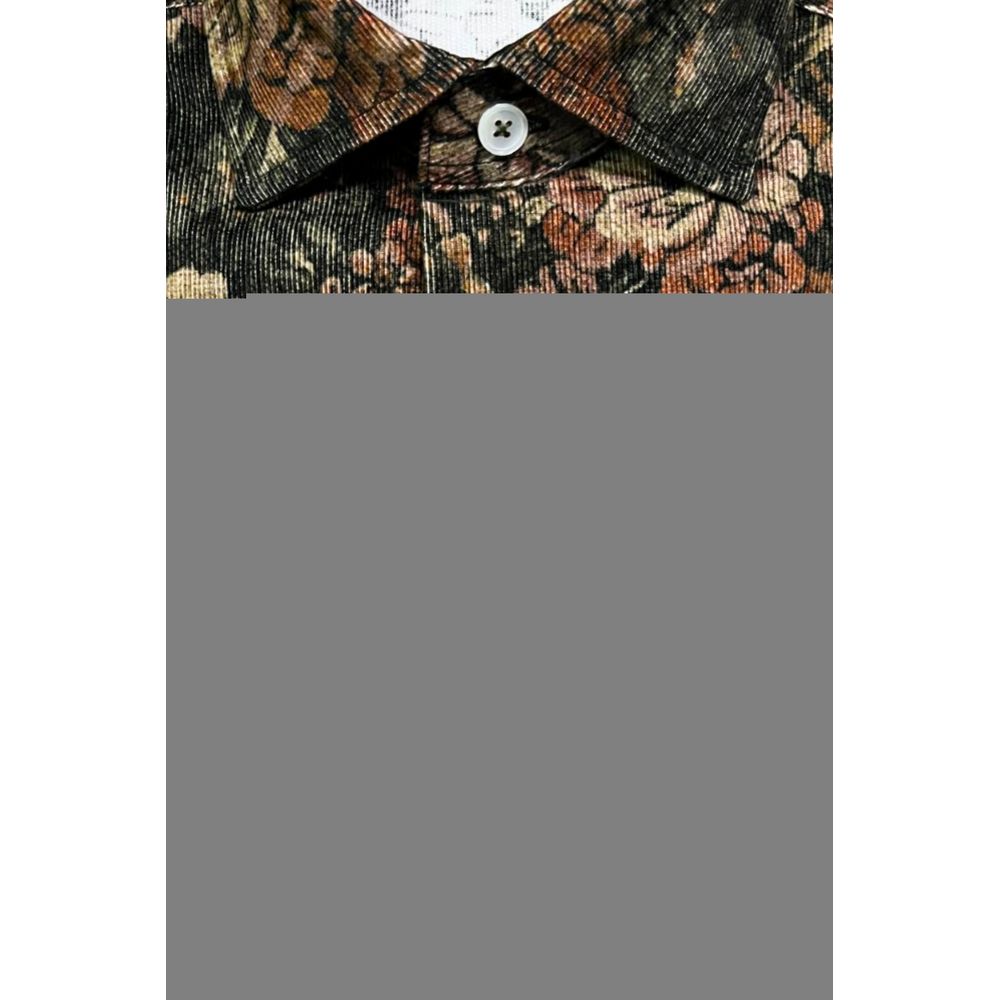 Bagutta Multicolor Cotton Men's Shirt | Regal Royce