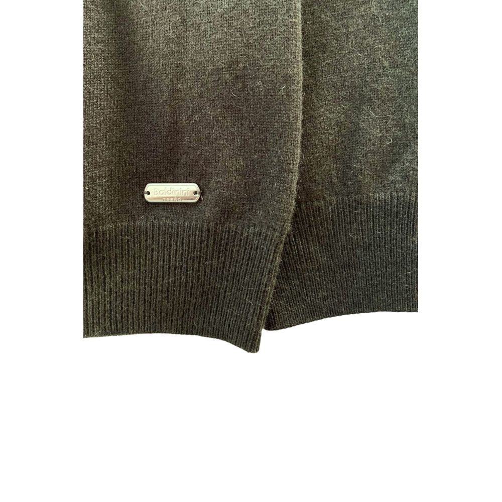 Baldinini Trend Green Cashmere Men Sweater | Regal Royce