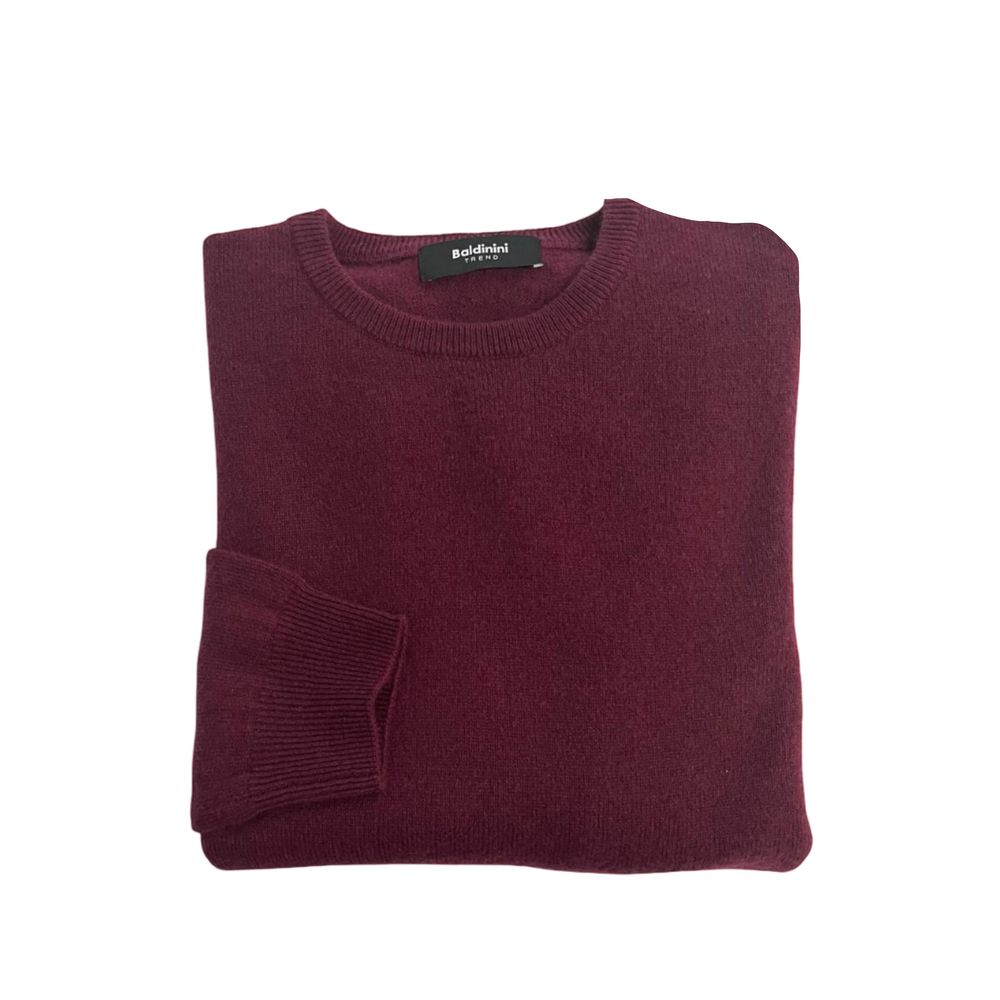 Baldinini Trend Red Cashmere Men Sweater | Regal Royce