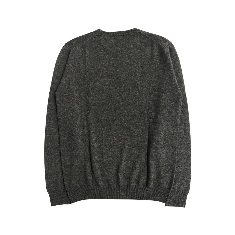 Baldinini Trend Gray Cashmere Men Sweater | Regal Royce
