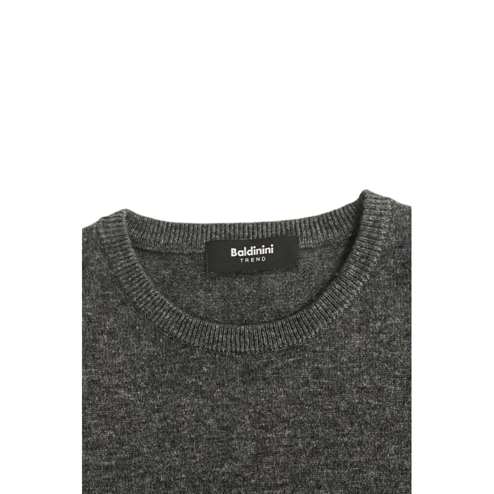 Baldinini Trend Gray Cashmere Men Sweater | Regal Royce