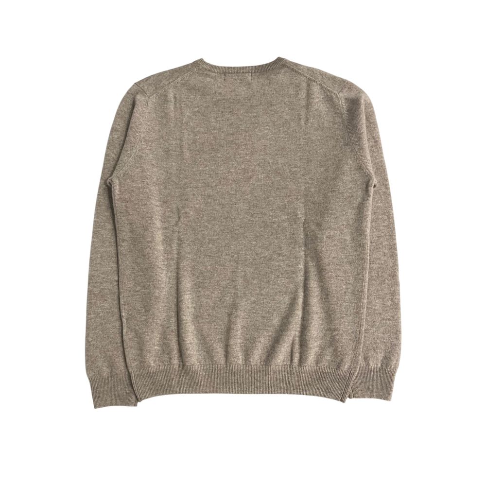 Baldinini Trend Beige Cashmere Men Sweater | Regal Royce