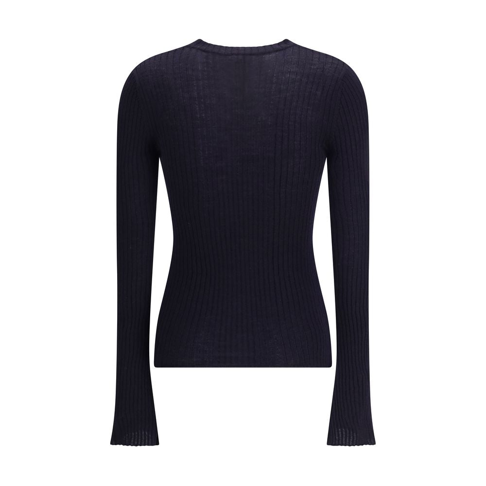 Cruna Blue Wool Sweatshirt