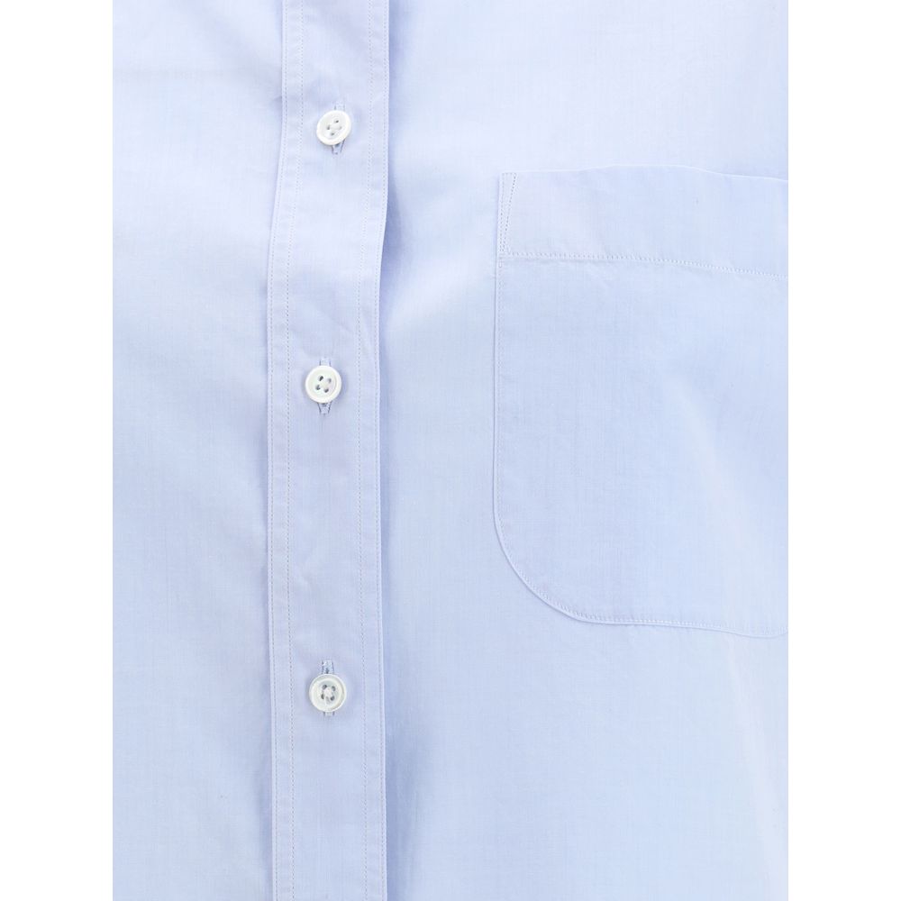 The Row Light Blue Cotton Shirt | Regal Royce
