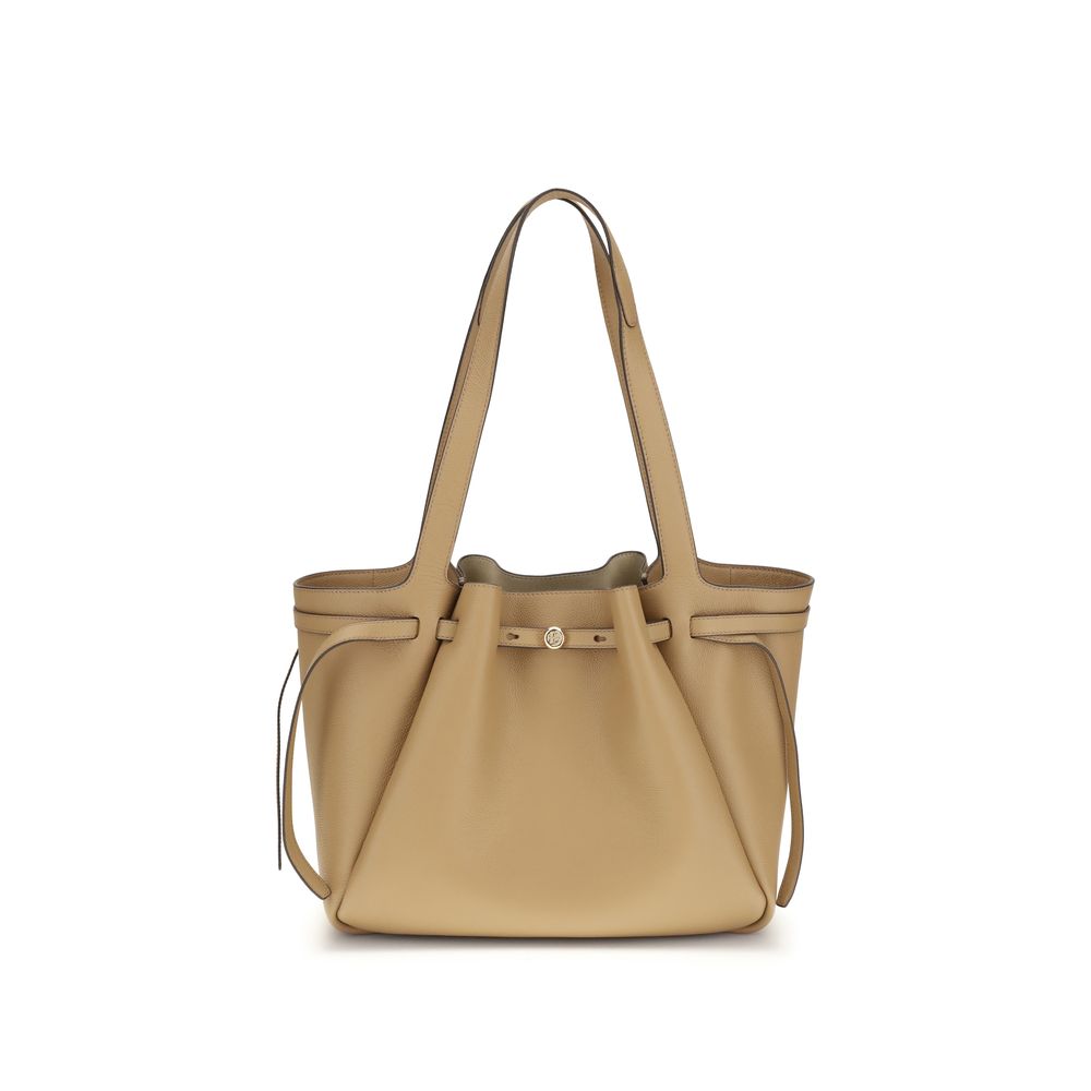 Tory Burch Beige Leather Handbag | Regal Royce
