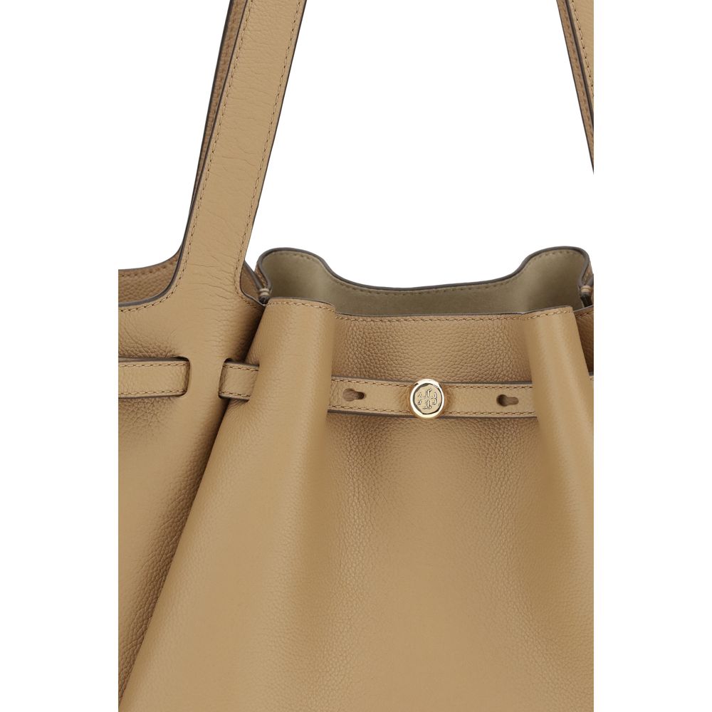 Tory Burch Beige Leather Handbag | Regal Royce