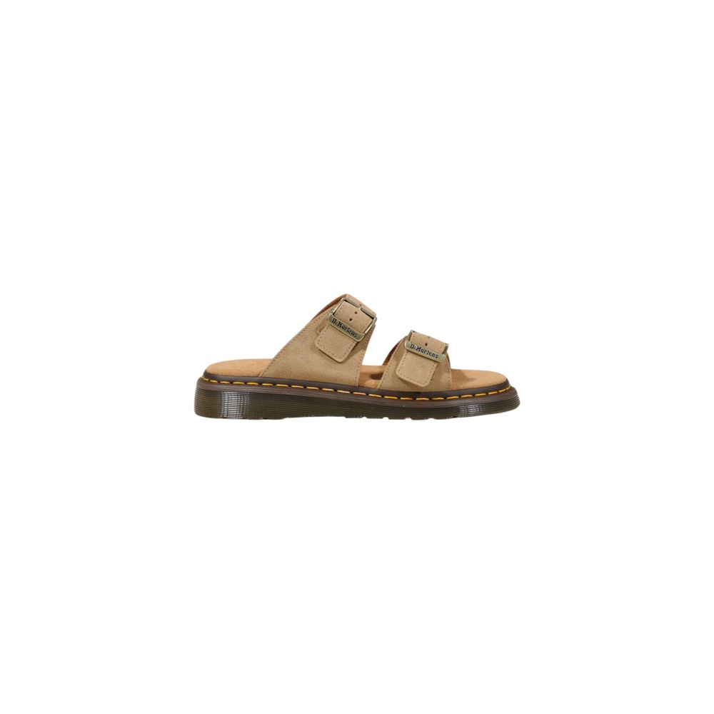 Dr. Martens Beige Leather Flat Sandals | Regal Royce