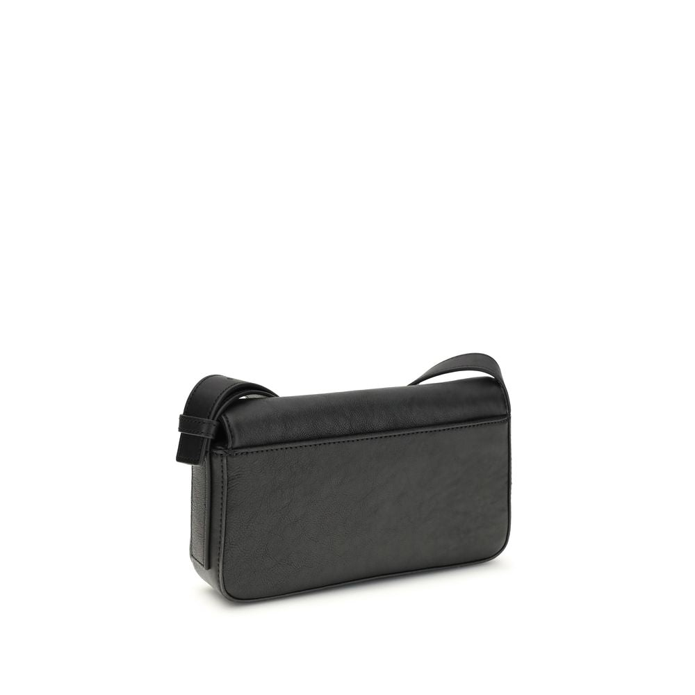 Alexander Wang Black Calf Leather Bos Taurus Shoulder Bag | Regal Royce