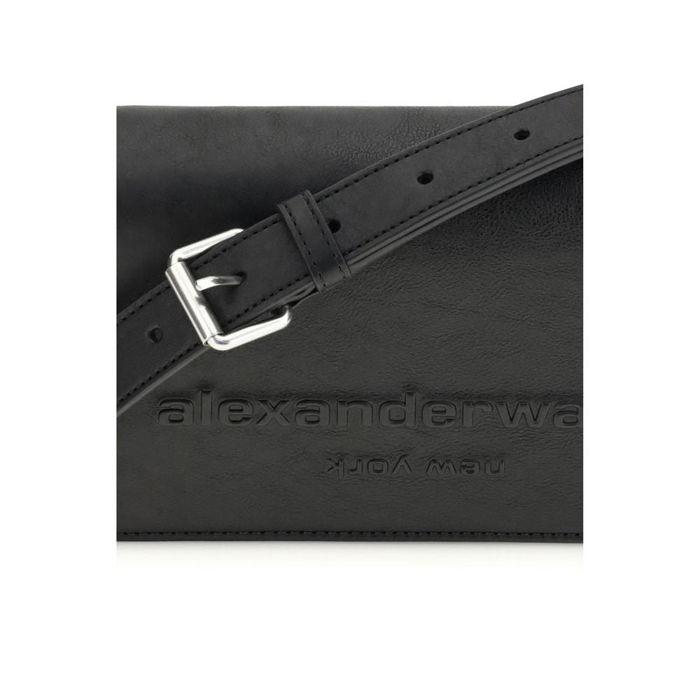 Alexander Wang Black Calf Leather Bos Taurus Shoulder Bag | Regal Royce