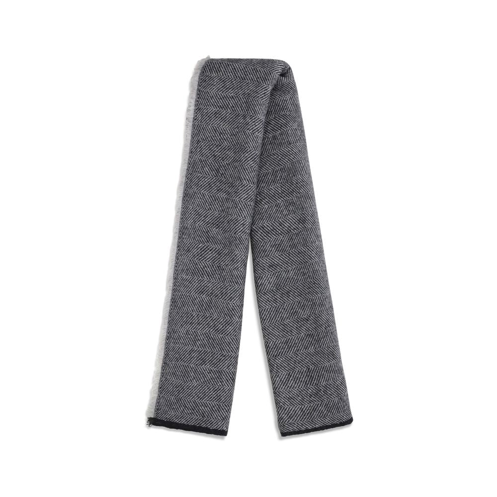 Brunello Cucinelli Gray Cashmere Scarf | Regal Royce