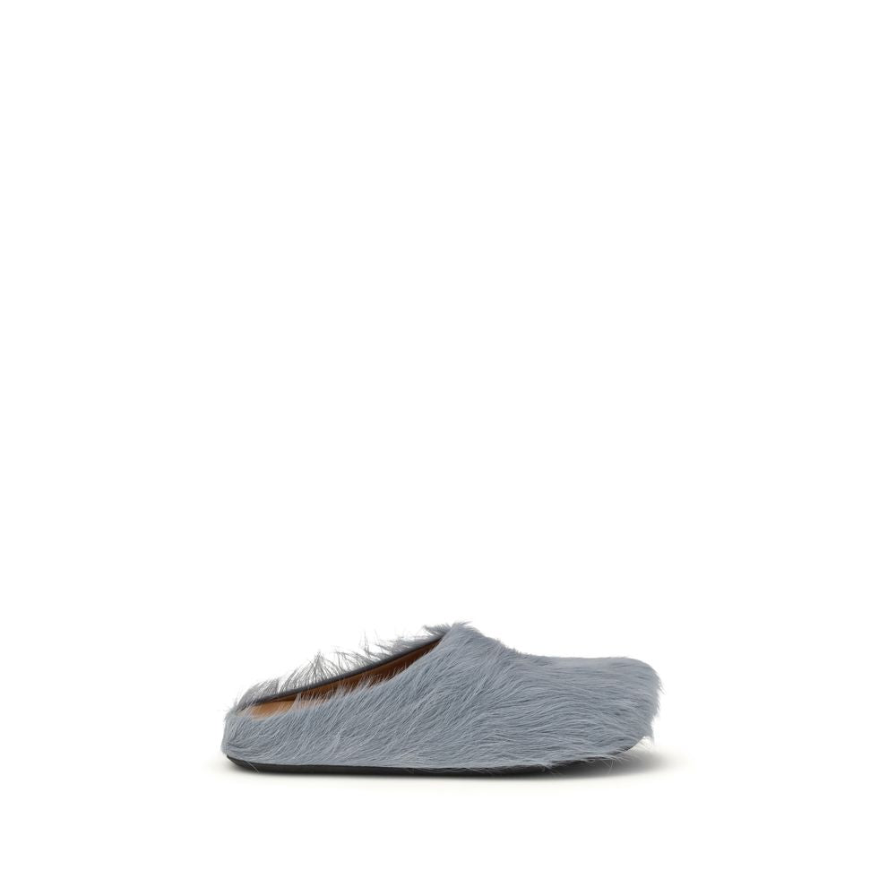 Marni Light Blue Rubber Mules | Regal Royce