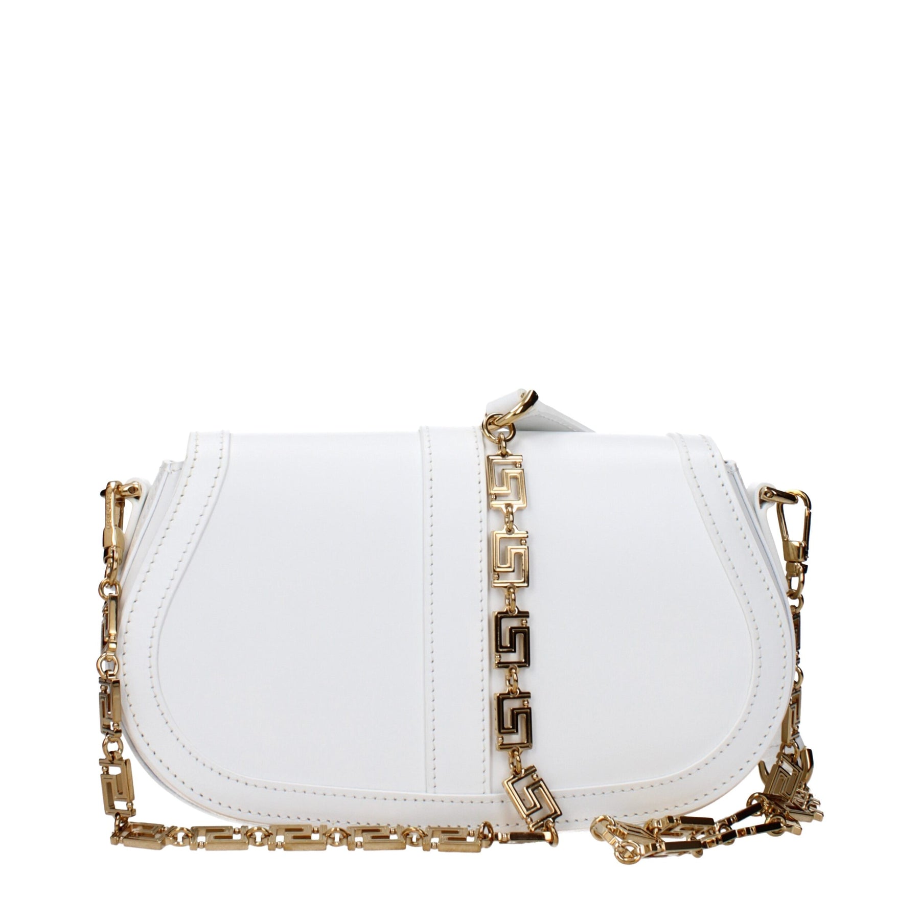 Versace White Leather Crossbody Bag | Regal Royce