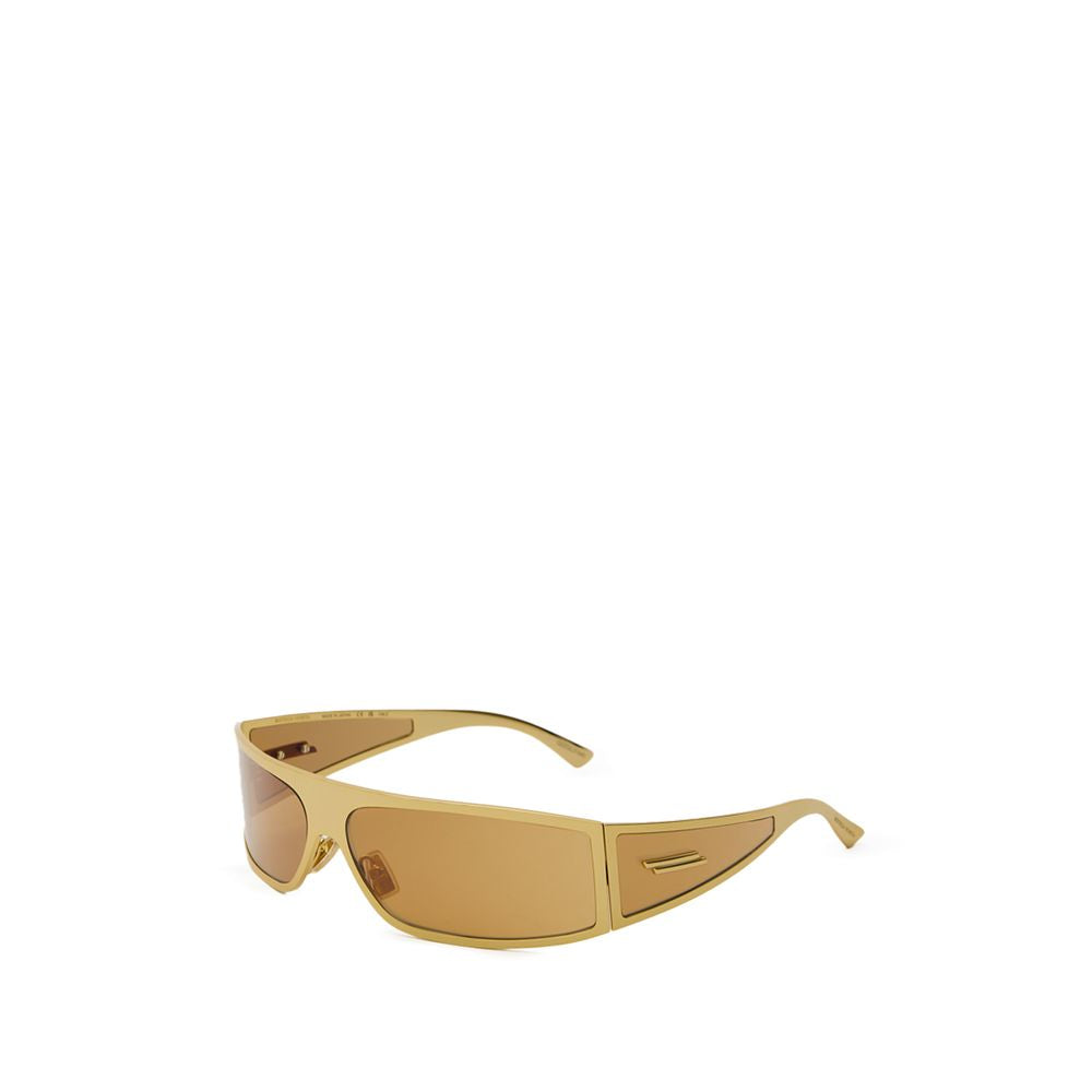 Bottega Veneta Gold Metal Sunglasses | Regal Royce